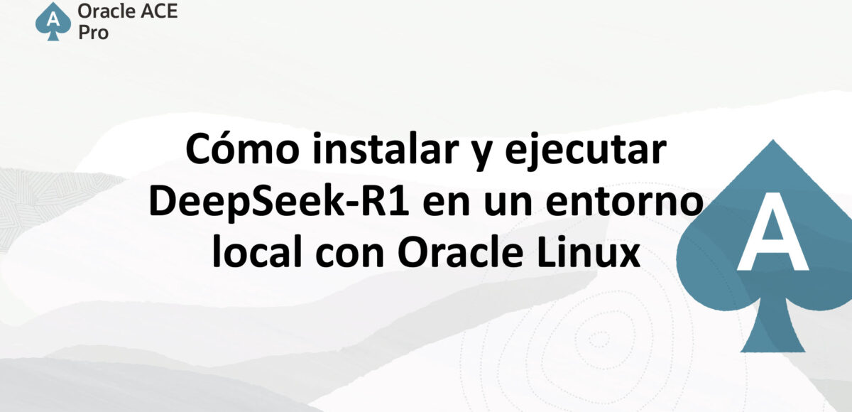 DeepSeek Oracle Linux